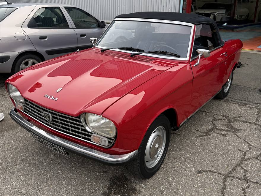 Peugeot 204, après intervention
