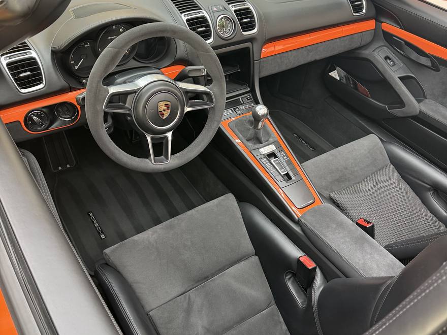 Porsche 718 Spyder, après intervention